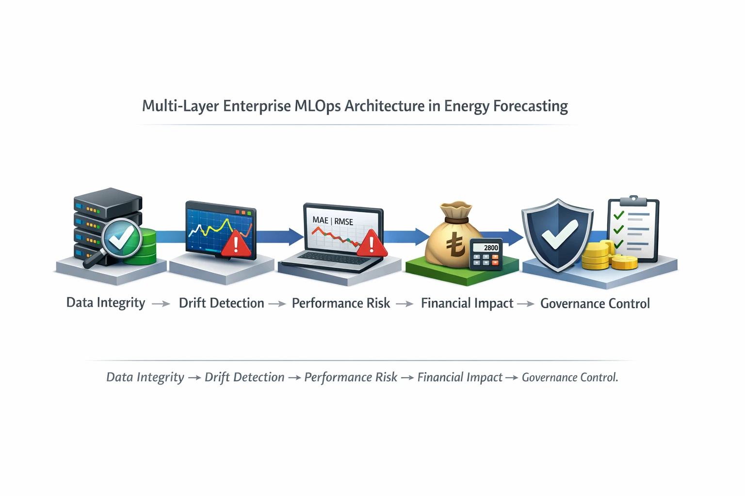 Multi-Layer Enterprise MLOps Architecture in Energy Forecasting